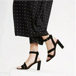 Black Madewell Heeled Sandals- Brand New in Box